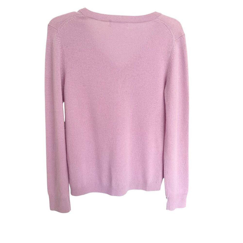 Nordstrom 100% Cashmere V Neck Sweater NWT Sz S - Picture 3 of 6